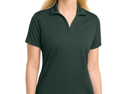 SportTek Women's PosiCharge RacerMesh Polo LST640 Dark Forest Green