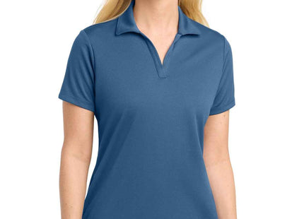 SportTek Women's PosiCharge RacerMesh Polo LST640 Dawn Blue