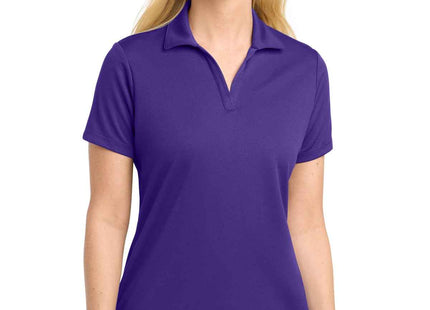 SportTek Women's PosiCharge RacerMesh Polo LST640 Purple