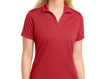 SportTek Women's PosiCharge RacerMesh Polo LST640 True Red