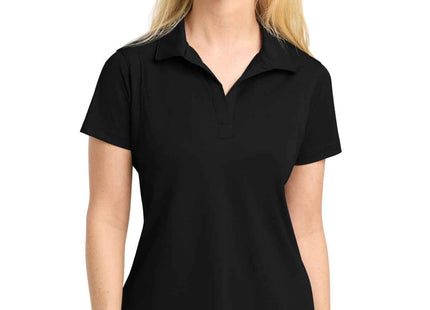 SportTek Women's Micropique SportWick Polo LST650 Black