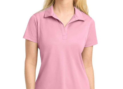 SportTek Women's Micropique SportWick Polo LST650 Light Pink