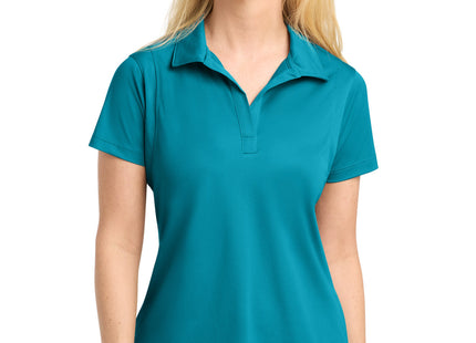 SportTek Women's Micropique SportWick Polo LST650 Tropic Blue