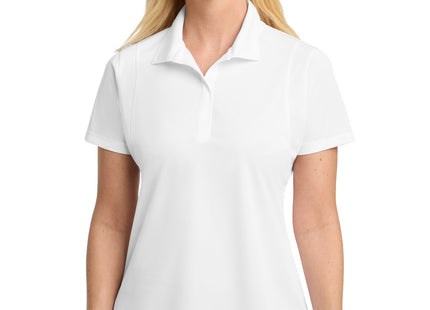 SportTek Women's Micropique SportWick Polo LST650 White