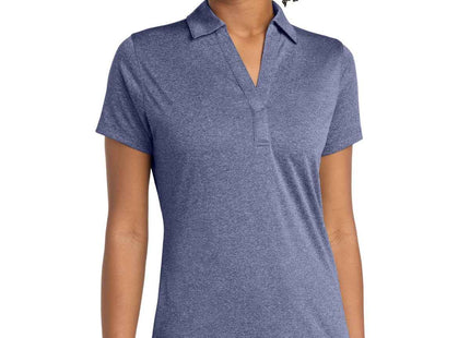 SportTek Women's Heather Contender Polo LST660 True Navy Heather