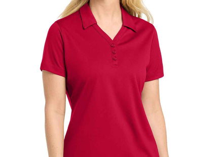 SportTek Women's PosiCharge MicroMesh Polo LST680 True Red