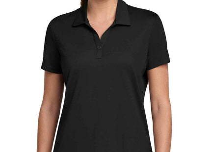 SportTek Women's UV Micropique Polo LST740 Black