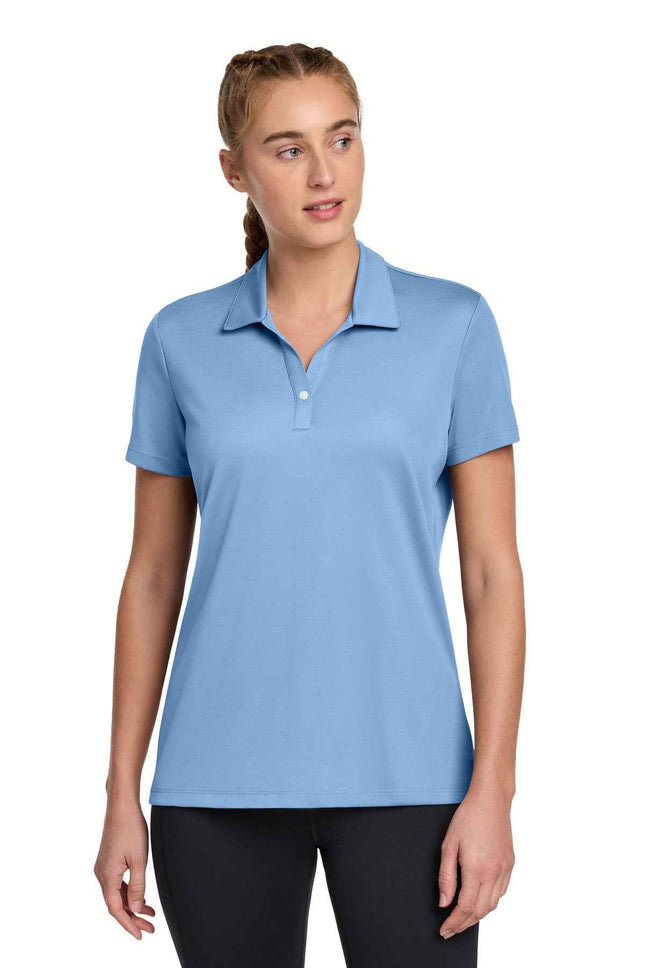 SportTek Women's UV Micropique Polo LST740 Carolina Blue
