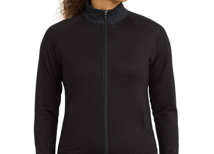 SportTek Women's NRG Fitness Jacket LST885 Black