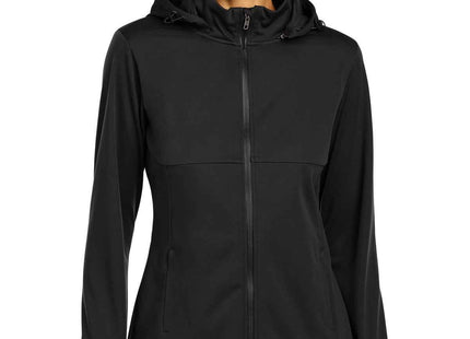 SportTek Women's Hooded Soft Shell Jacket LST980