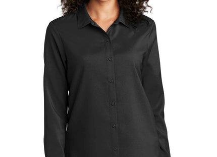Port Authority Women's Long Sleeve Performance Staff Shirt LW401