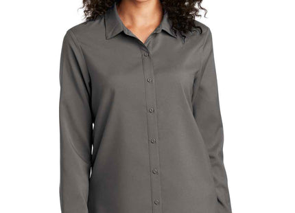 Port Authority Women's Long Sleeve Performance Staff Shirt LW401