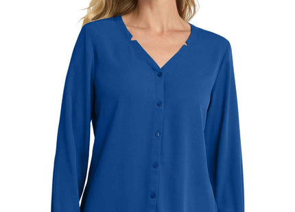 Port Authority Women's Long Sleeve ButtonFront Blouse LW700