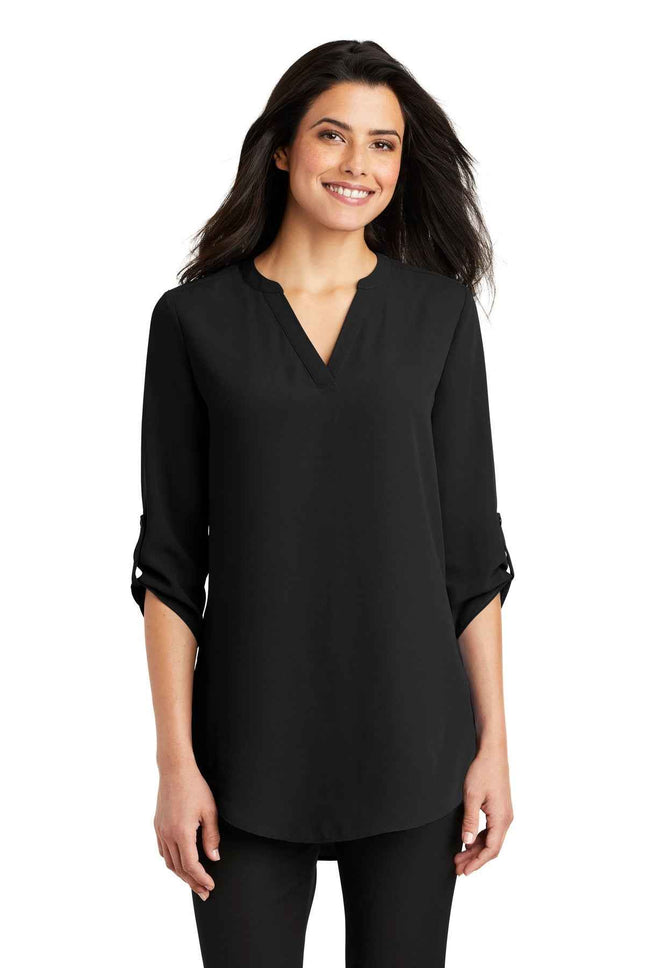 Port Authority Women's 3/4Sleeve Tunic Blouse LW701
