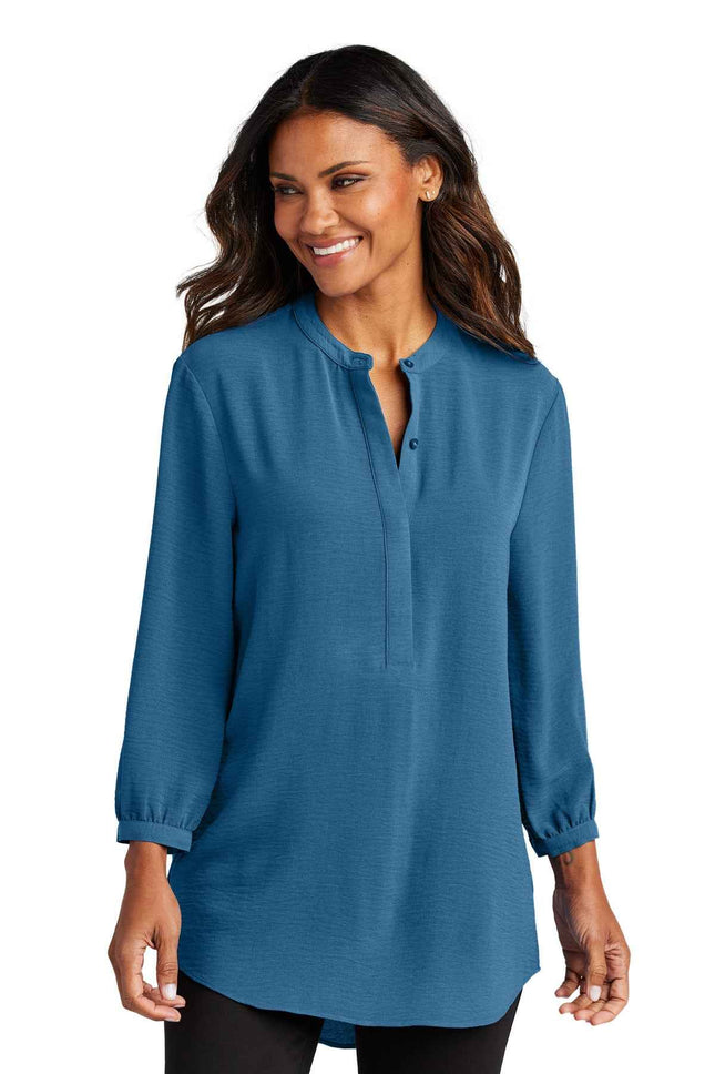Port Authority Women's 3/4Sleeve Textured Crepe Tunic LW713