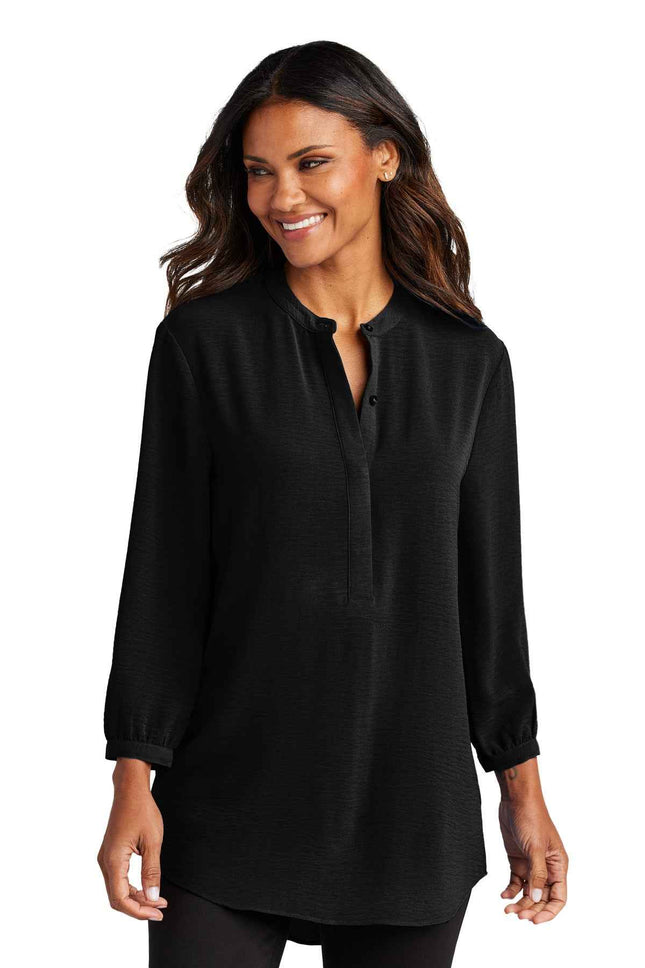 Port Authority Women's 3/4Sleeve Textured Crepe Tunic LW713