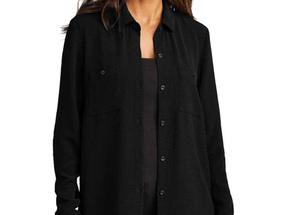 Port Authority Women's Textured Crepe Long Tunic LW715