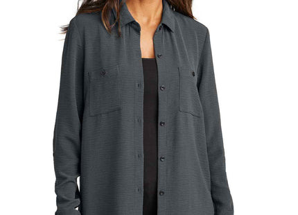 Port Authority Women's Textured Crepe Long Tunic LW715
