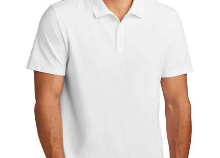 Mercer+Mettle Stretch Pique Polo MM1004 White