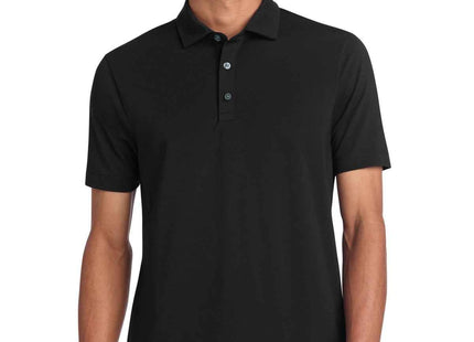 Mercer+Mettle Stretch Jersey Polo MM1014 Deep Black