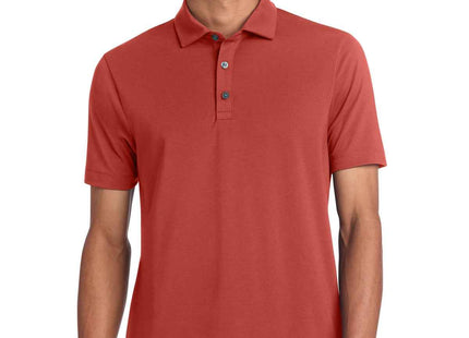 Mercer+Mettle Stretch Jersey Polo MM1014 Terracotta