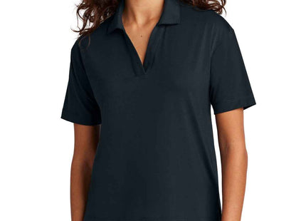 Mercer+Mettle Women's Stretch Jersey Polo MM1015 Night Navy
