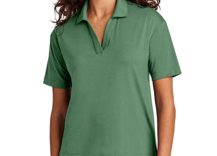 Mercer+Mettle Women's Stretch Jersey Polo MM1015 Sage