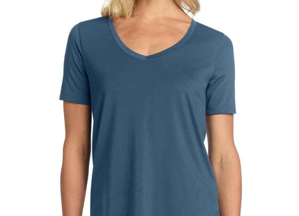 Mercer+Mettle Women's Stretch Jersey Relaxed Scoop MM1017 Insignia Blue