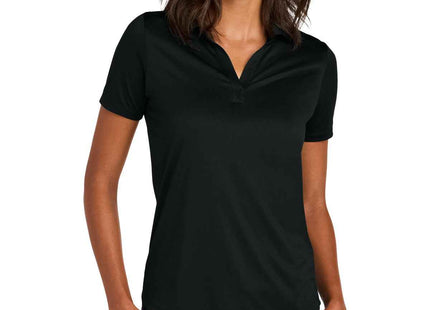Mercer+Mettle Women's Recharge Jersey Polo MM1021 Deep Black