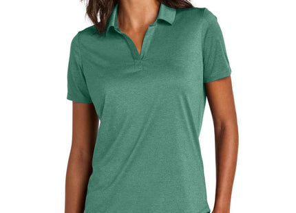Mercer+Mettle Women's Recharge Jersey Polo MM1021 Sage Heather