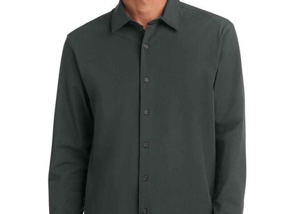 Mercer+Mettle Long Sleeve Stretch Woven Shirt MM2000