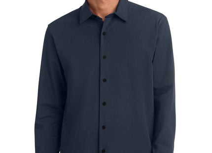Mercer+Mettle Long Sleeve Stretch Woven Shirt MM2000
