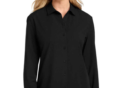 Mercer+Mettle Women's Long Sleeve Stretch Woven Shirt MM2001