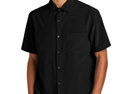 Mercer+Mettle Short Sleeve UV Capital Tech Shirt MM2006 Deep Black