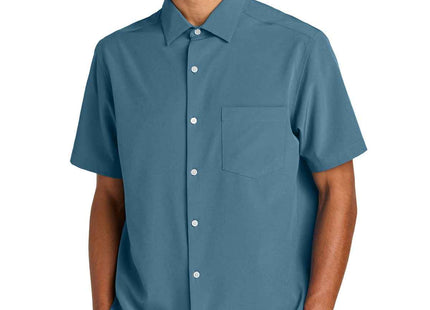 Mercer+Mettle Short Sleeve UV Capital Tech Shirt MM2006 Harbor Blue