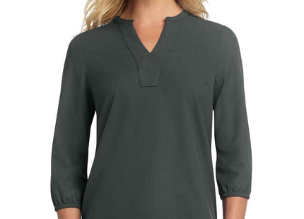 Mercer+Mettle Women's Stretch Crepe 3/4Sleeve Blouse MM2011