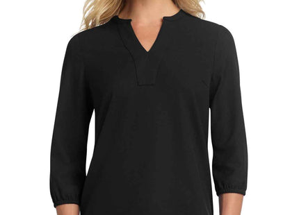 Mercer+Mettle Women's Stretch Crepe 3/4Sleeve Blouse MM2011