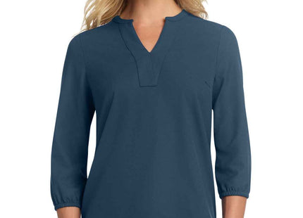 Mercer+Mettle Women's Stretch Crepe 3/4Sleeve Blouse MM2011