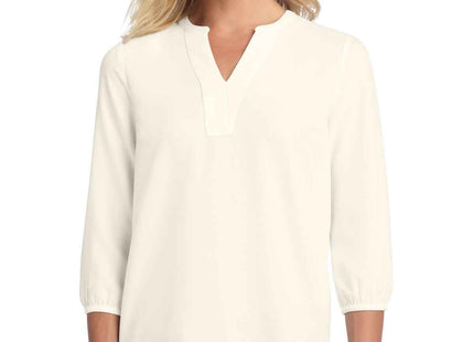 Mercer+Mettle Women's Stretch Crepe 3/4Sleeve Blouse MM2011