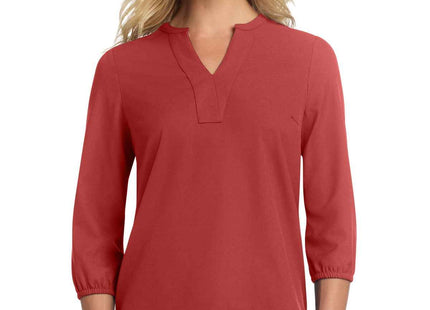 Mercer+Mettle Women's Stretch Crepe 3/4Sleeve Blouse MM2011