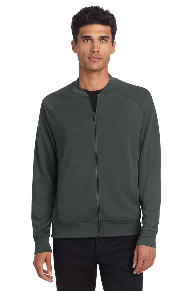 Mercer+Mettle DoubleKnit Bomber MM3000 Anchor Grey
