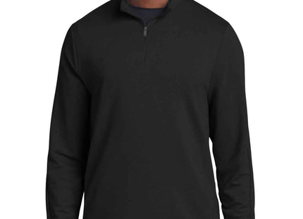 Mercer+Mettle Stretch 1/4Zip Pullover MM3010 Deep Black