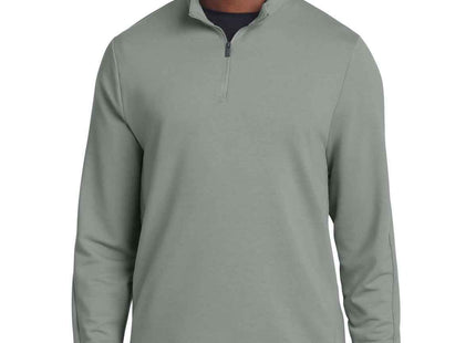 Mercer+Mettle Stretch 1/4Zip Pullover MM3010 Gusty Grey