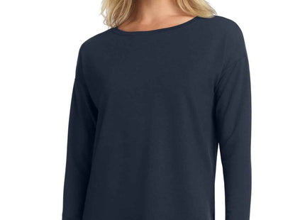 Mercer+Mettle Women's Stretch Drop Shoulder Pullover MM3013 Night Navy