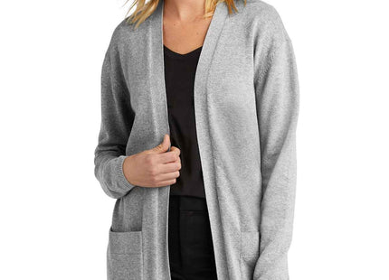 Mercer+Mettle Women's OpenFront Cardigan Sweater MM3023 Gusty Grey Heather