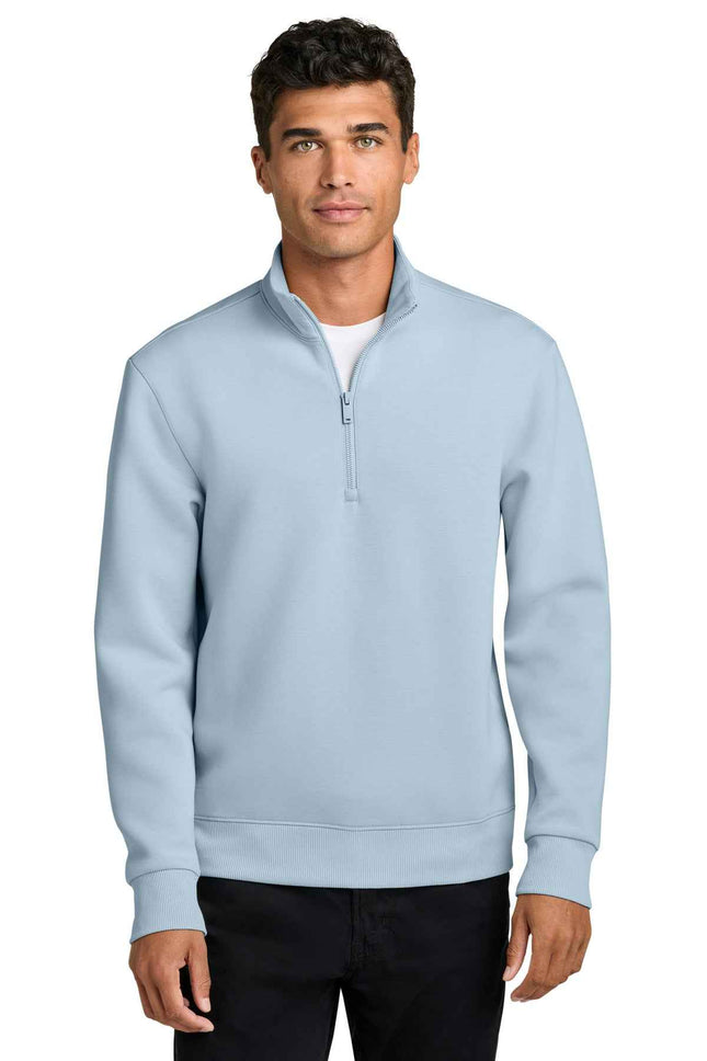 Mercer+Mettle Soft Spacer 1/4Zip MM3100 Celestial Blue