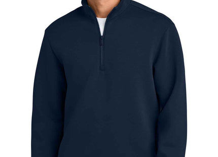 Mercer+Mettle Soft Spacer 1/4Zip MM3100 Night Navy