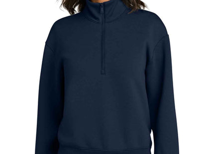 Mercer+Mettle Women's Soft Spacer 1/4Zip MM3101 Night Navy