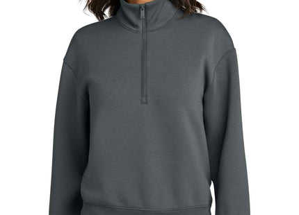 Mercer+Mettle Women's Soft Spacer 1/4Zip MM3101 Storm Grey
