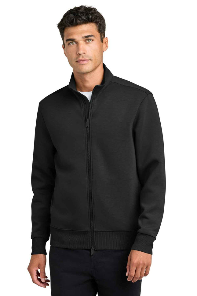 Mercer+Mettle Soft Spacer FullZip MM3102 Deep Black